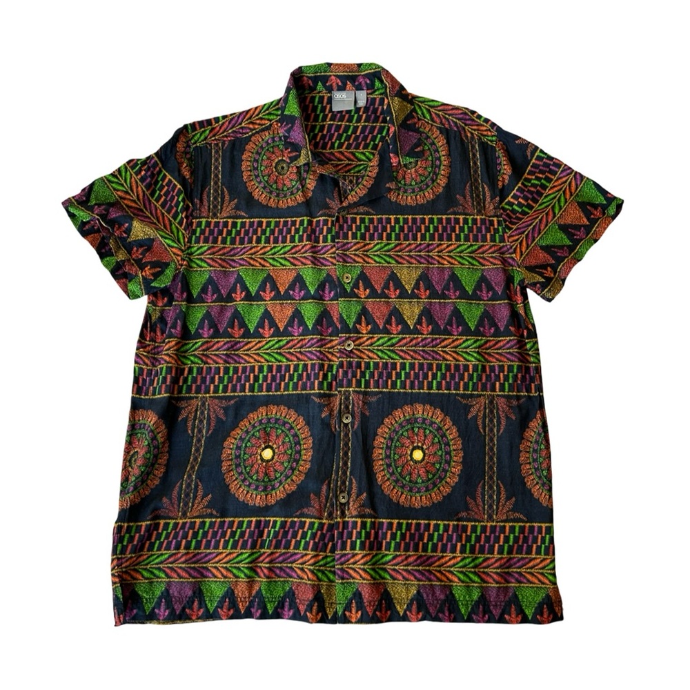 ASOS Multicolor Tribal Pattern Men's Shirt